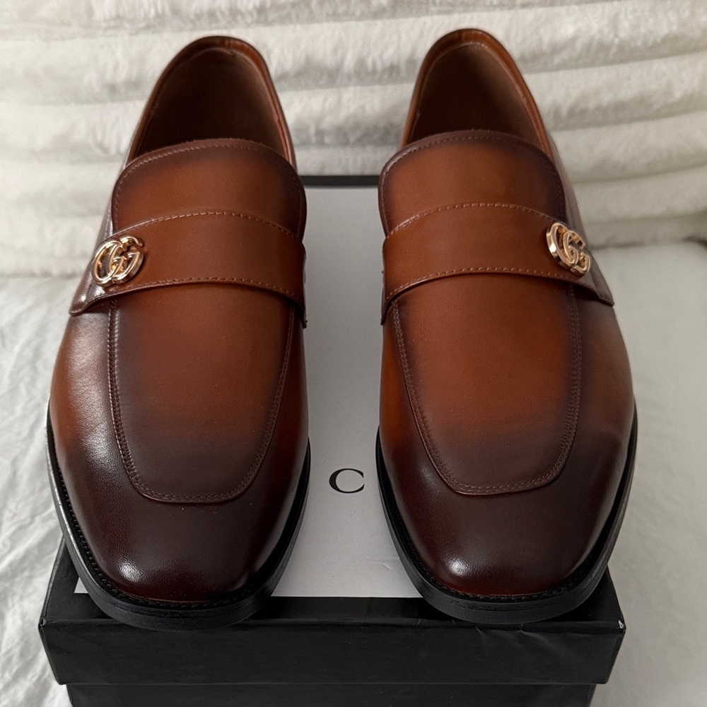 Gucci Men's Rich Brown Slip-Ons. Amazing Quality!!! Men’s size 12! - Picture 3 of 6